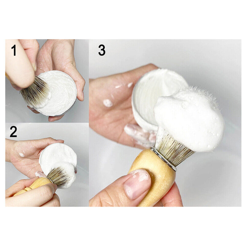 60g Mint Scented Men s Shaving Soap Aluminum Boxed Foam Rich Gentle Not Sti