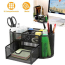 Tray Office Supplies Pencil Holder Pen Container Stationery Box Desk Organizer