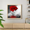 5D DIY Full Round Drill Diamond Painting Red Rose Mosaic Rhinestone Drawing