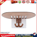 Punch-free Soap Box Drain Dish Bathroom Wall Hanging Storage Rack (Coffee) Newly