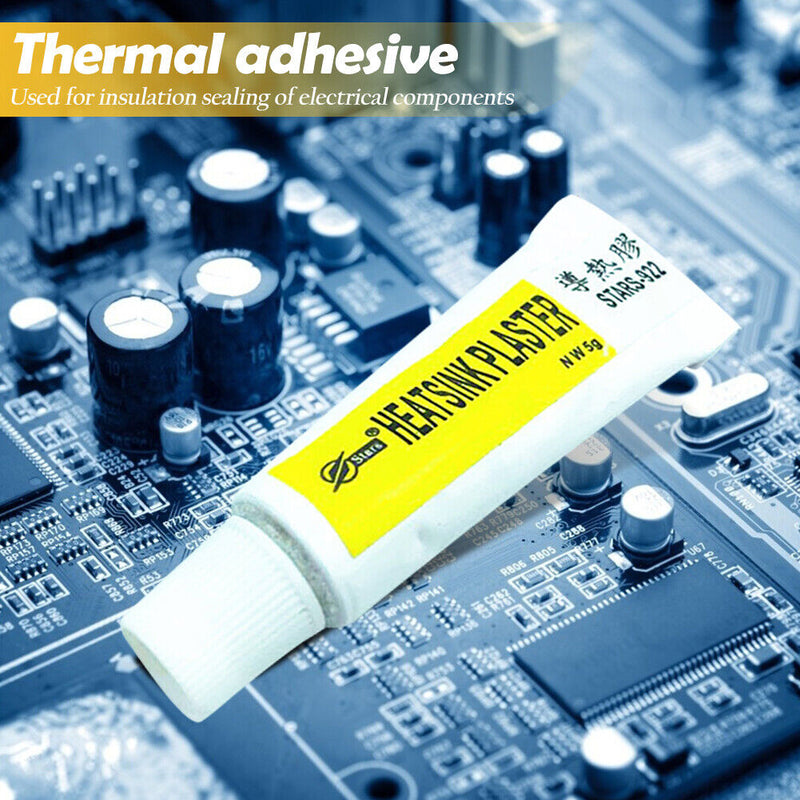 Heatsink Thermal Grease Paste Compound CPU Cooler Silicone Adhesive Cooling Glue