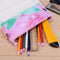Pencil Storage Bag Waterproof Glasses Holder Organizer Stationery Case(B)