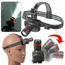 Waterproof Lanterna Zoom LED Head Lamp Headlight Flashlight Cycling Lights