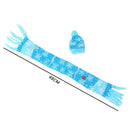 Christmas Knitted Scarf Bottle Cover Wrap Tableware Home Decor (Snowflakes)
