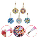 Rhinestone Drawing Keyring Pendant Full Special Shaped Drill Diamond Painti