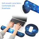 Pad Hand Support Memory Foam Wrist Rest Mouse Mat Keyboard Pad For PC Laptop