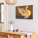5D Mosaic Rhinestone Picture Drawing Swans Full Round Drill Diamond Painting Kit