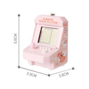 Handheld Keychain Arcade Game Console Mini Video Gaming Player Puzzle Kids Toys