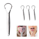 Steel Tongue Scraper Cleaner Kids Men Women Mouth Dental M9C5 Care A8L8