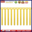 10pcs Self Adhesive Cable Fastener Tape Reusable Durable Loops Tie Strap Belt