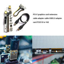 VER010-X PCIE Riser 1X to 16X Extender USB 3.0 Cable for Mining (Black)