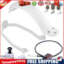 Electric Scooter Rear Fender Support Taillight Set for M365 Scooter (White)