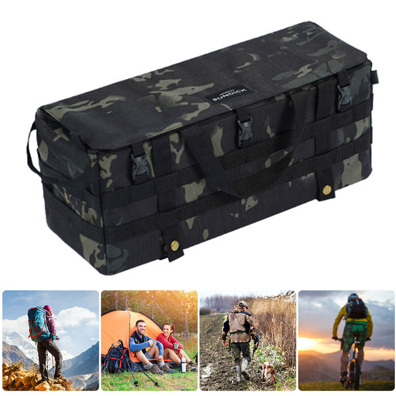 #A Storage Bags Molle Waterproof Oxford Cloth Hanging Pocket EDC Tool Bag