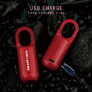 M01 Fingerprint Padlock USB Smart Keyless Travel Case Drawer Lock (Red) Newly