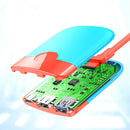 3 in 1 for NS Type-C to HDMI-Compatible USB 3.0 PD HDTV Extender (Red Blue)