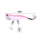 Luminous Wood Shrimp Simulation Fishing Lure 12cm 17.2g Artificial Bait (4)