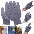 Sports Gloves Climbing Camping Antiskid Gloves Outdoor Supplies(Grey)