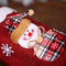Santa Claus Snowman Elk Red Wine Bottle Cartoon Cover Bags Christmas Table Decor