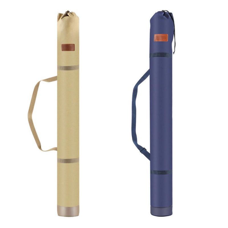 Multifunctional Fishing Rod Bag Portable Fishing Tackle Bag (1.4m Beige)