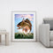Angler Oil Paint By Numbers Kit DIY Coloring Picture Hand Painted Wall Art Cr