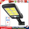 Solar Sensor Waterproof Garden Wall Lamp with Remote Control (B 150 COB) Newly