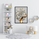 30x40cm DIY Flowers Picture Hand Painted Oil Painting Home Wall Bedroom Decor
