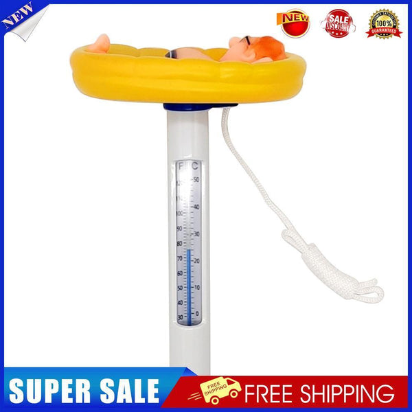 Swimming Pool Floating Thermometer Bathtub Ponds Temperature Meter Gauge
