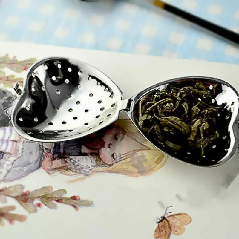 Steel Loose Infuser Leaf Strainer Diffuser Herbal Spice F9X6 Z0C7