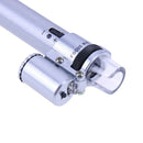100x Metal Pen MG10085-9 Adjustable Microscope 3 LED Portable Tool