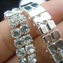 1 Yard Two Row Stones Rhinestone Trim Rhinestone Band Rhinestones Decorate Sewing