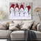 Oil Paint By Numbers Picture DIY Drawing Painting Snowman Baby Paint Decor Art