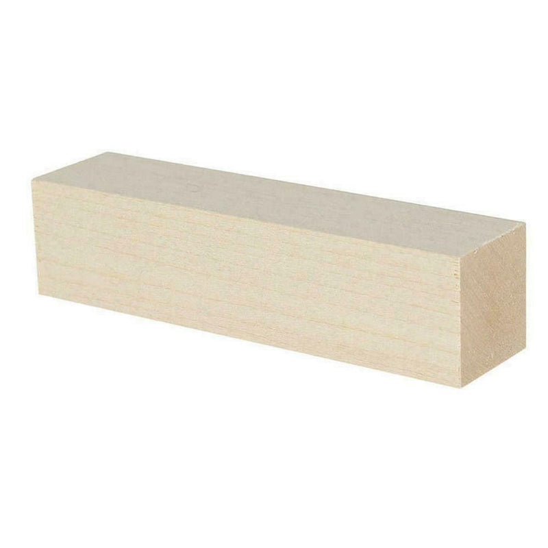 10*2.5*2.5cm Crafts Supplies Kit Basswood Carving Blocks Wood Whittling I7N8