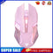 G304 1600dpi Wireless Rechargeable Mouse 2.4G 600Mah Game USB Mouse (Pink)