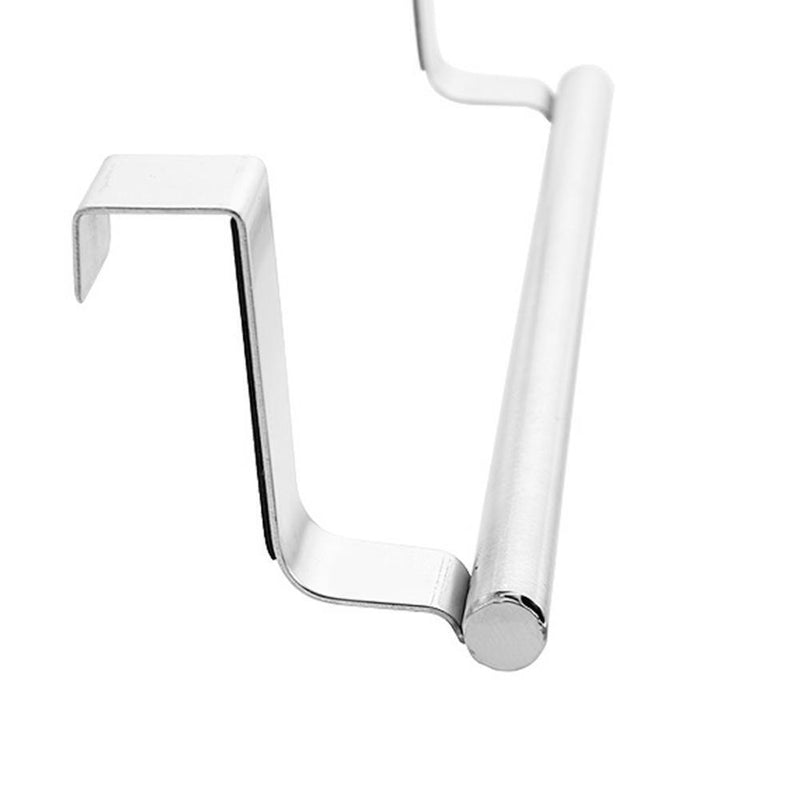 Stainless Steel Kitchen Bath Towel Holder Rack Door Storage Scarf Hanger