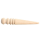 Leathercraft Round Wood Edge Slicker Multi-Size Burnisher for Leather