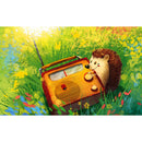 1000pcs DIY Radio Hedgehog Paper Puzzle Educational Assembling Jigsaw Toys