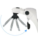 Bright Magnifier Jeweler With 5 Lens Magnifying Glass LED Light Head Loupe