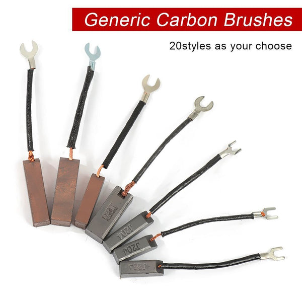 Drill Electric Grinder Replacement Generic Carbon Brushes Motors Spare Parts