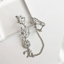 Jewelry Wedding Party Double Finger Conjoined Ring Bride Ring Rhinestone
