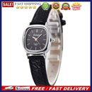 Luxury Watch Women Quartz Casual Thin Leather Strap Square Watch (5