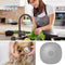 Kitchen Sink Strainer & Bathroom Shower Sink Stopper Covers (Dark Grey)