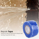 Self-fluxing Adhesive Tape Waterproof Stop Leak Seal Repair Tape (Blue) Newly