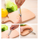 Seafood Puller Plucking Clamp Fish Bone Tweezer Pliers Meat Hair Remover Tongs