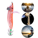 5pcs 9g/10cm Luminous Double-Layer Squid Hooks Artificial Shrimp Lure (2)