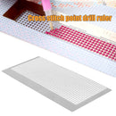 Household Cross Stitch DIY Tools Round Diamond Painting Point Drill Net Rul