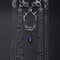 Headdress Rhinestone Fringed Forehead Chain Crystal Long Tassel Headwear