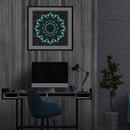 Mandala Luminous Part Mosaic Special Shaped Diamond DIY Paint Kit (YGSMT02)