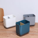 Detachable Storage Organizer Chopstick Storage Holder Drain Rack Double Layer