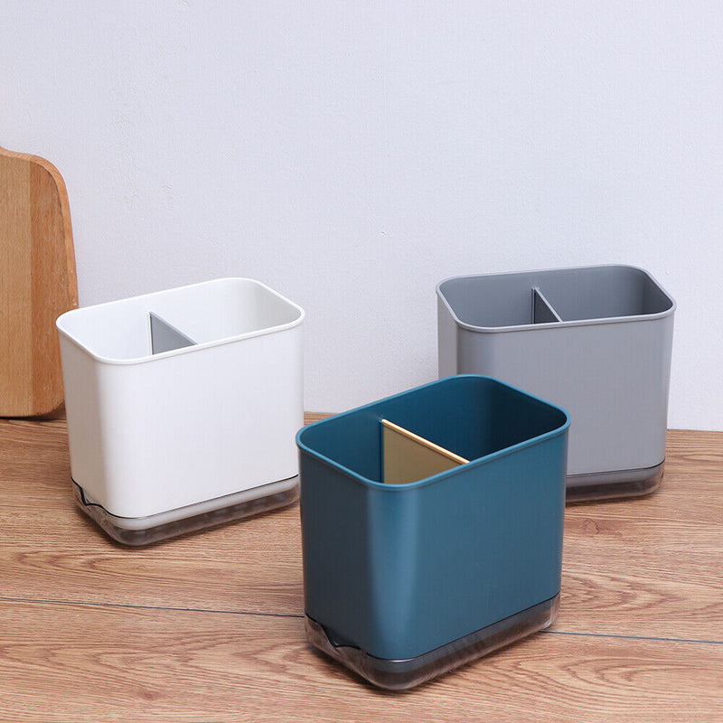 Detachable Storage Organizer Chopstick Storage Holder Drain Rack Double Layer