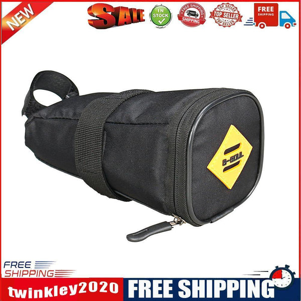 Mountain Bicycle Tail Package 600D Seat Cushion Kit Saddle Bag (Black)
